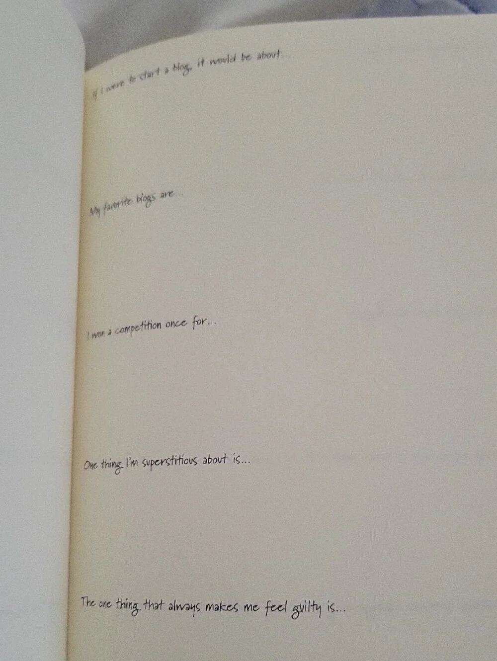 1000 Things You Don't Know About Me - Colorful Personal Journal